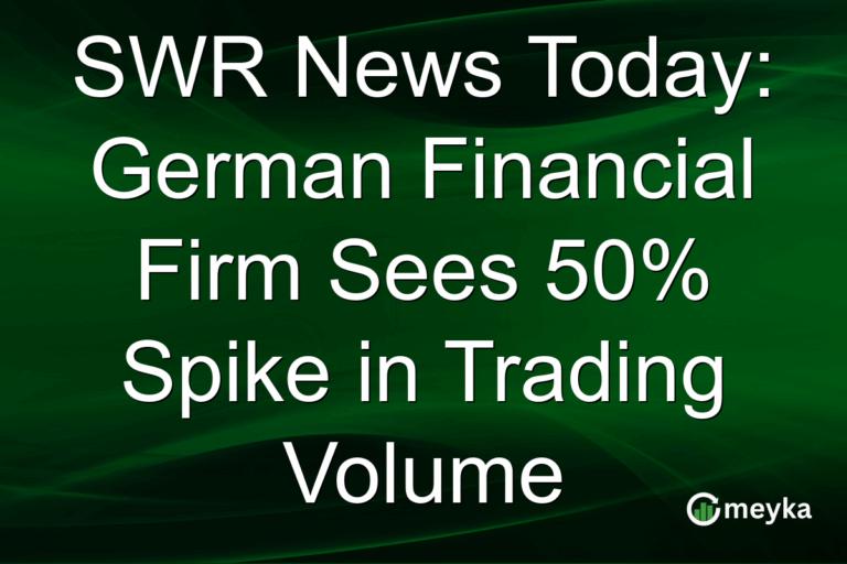 SWR News Today: German Financial Firm Sees 50% Spike in Trading Volume