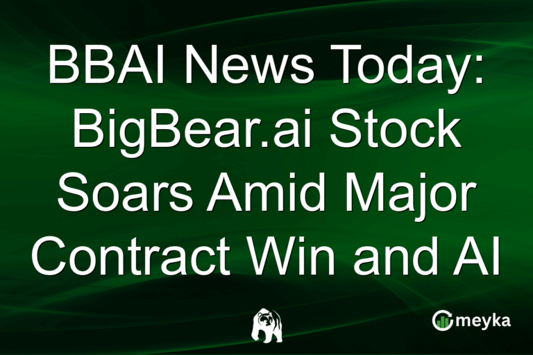 BBAI News Today: BigBear.ai Stock Soars Amid Major Contract Win and AI