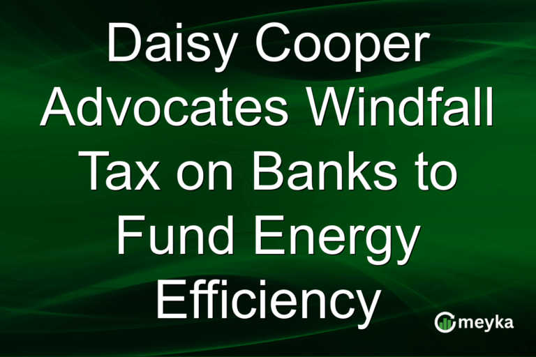 Daisy Cooper Advocates Windfall Tax on Banks to Fund Energy Efficiency