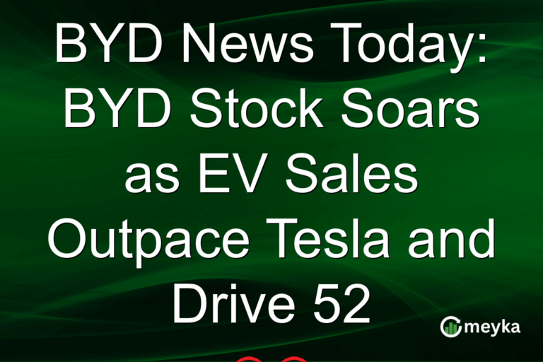 BYD News Today: BYD Stock Soars as EV Sales Outpace Tesla and Drive 52