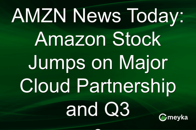 AMZN News Today: Amazon Stock Jumps on Major Cloud Partnership and Q3