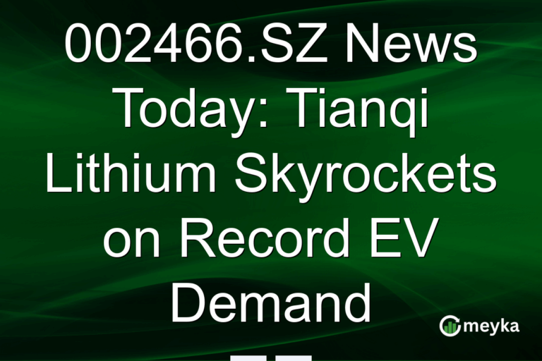 002466.SZ News Today: Tianqi Lithium Skyrockets on Record EV Demand