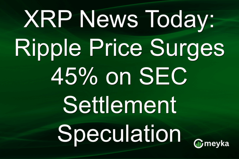 XRP News Today: Ripple Price Surges 45% on SEC Settlement Speculation