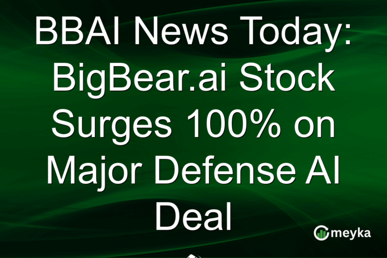 BBAI News Today: BigBear.ai Stock Surges 100% on Major Defense AI Deal