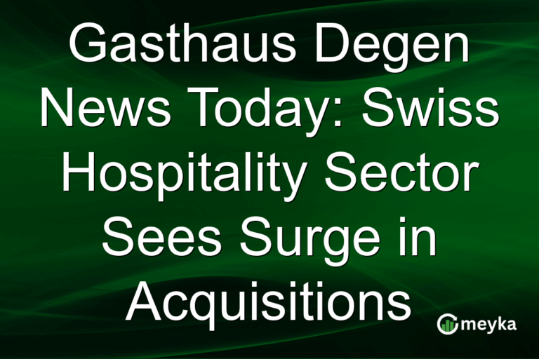 Gasthaus Degen News Today: Swiss Hospitality Sector Sees Surge in Acquisitions