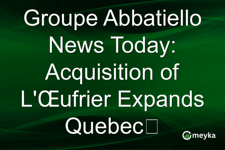 Groupe Abbatiello News Today: Acquisition of L'Œufrier Expands Quebec餐