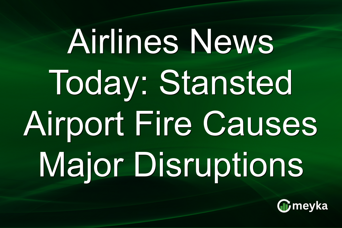 Airlines News Today: Stansted Airport Fire Causes Major Disruptions