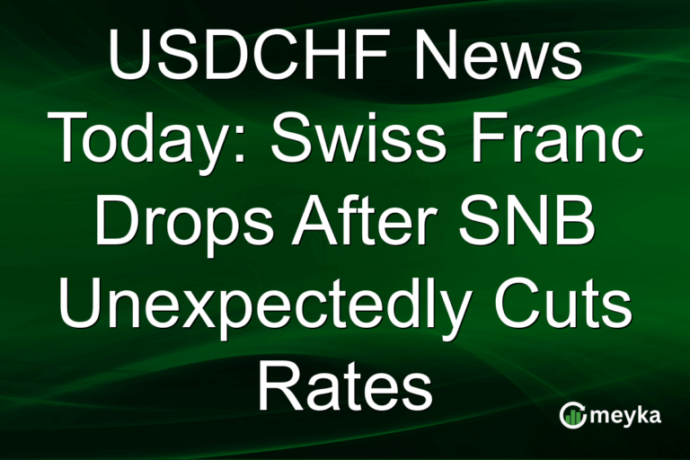 USDCHF News Today: Swiss Franc Drops After SNB Unexpectedly Cuts Rates