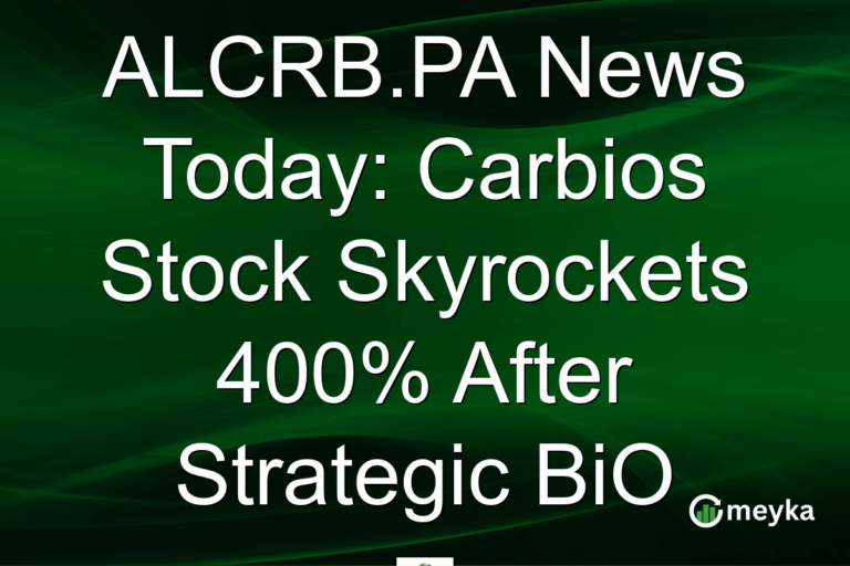ALCRB.PA News Today: Carbios Stock Skyrockets 400% After Strategic BiO