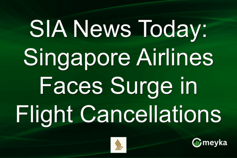 SIA News Today: Singapore Airlines Faces Surge in Flight Cancellations