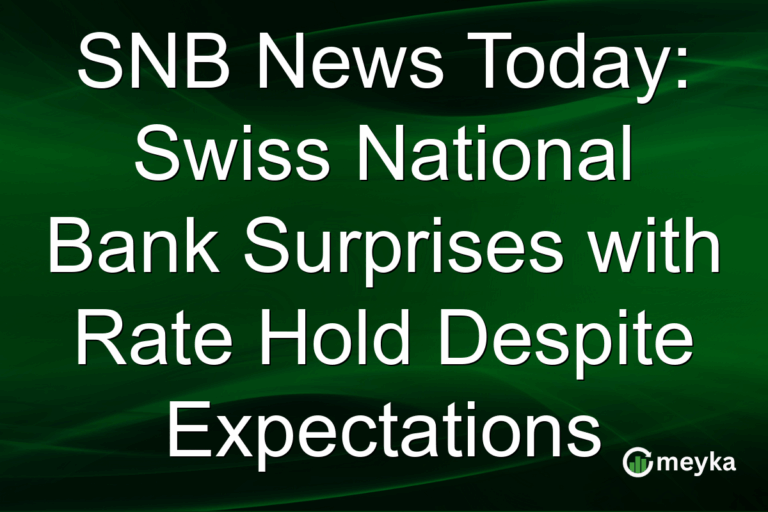 SNB News Today: Swiss National Bank Surprises with Rate Hold Despite Expectations