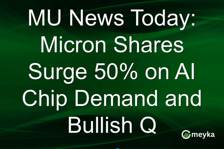 MU News Today: Micron Shares Surge 50% on AI Chip Demand and Bullish Q