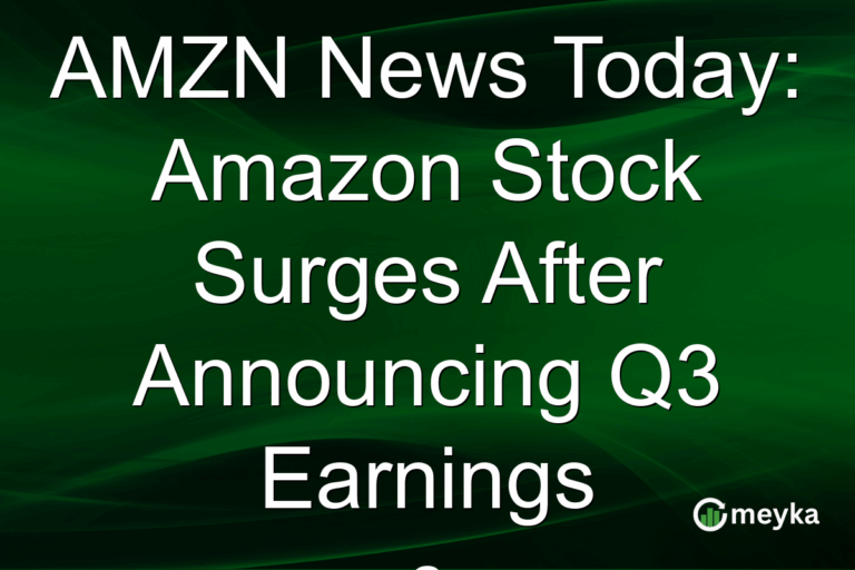AMZN News Today: Amazon Stock Surges After Announcing Q3 Earnings