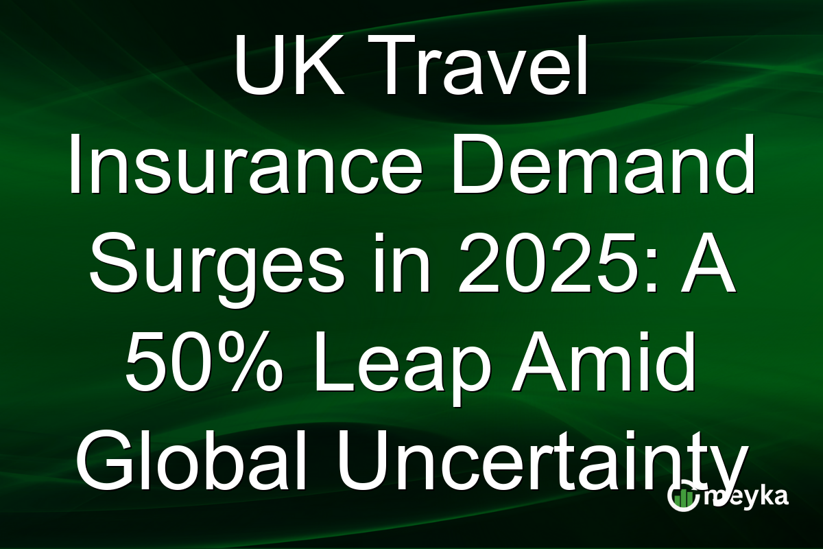 UK Travel Insurance Demand Surges in 2025: A 50% Leap Amid Global Uncertainty