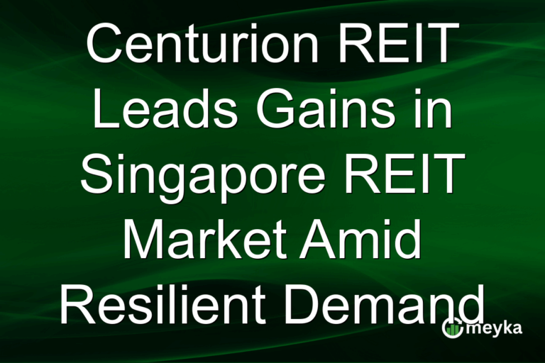 Centurion REIT Leads Gains in Singapore REIT Market Amid Resilient Demand