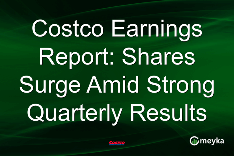 Costco Earnings Report: Shares Surge Amid Strong Quarterly Results