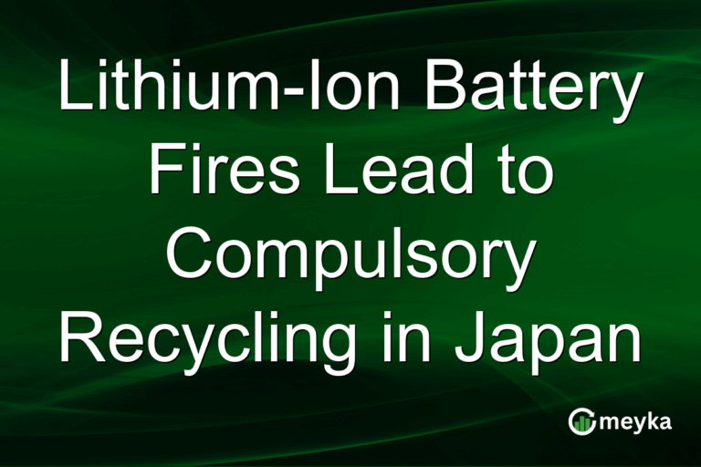 Lithium-Ion Battery Fires Lead to Compulsory Recycling in Japan