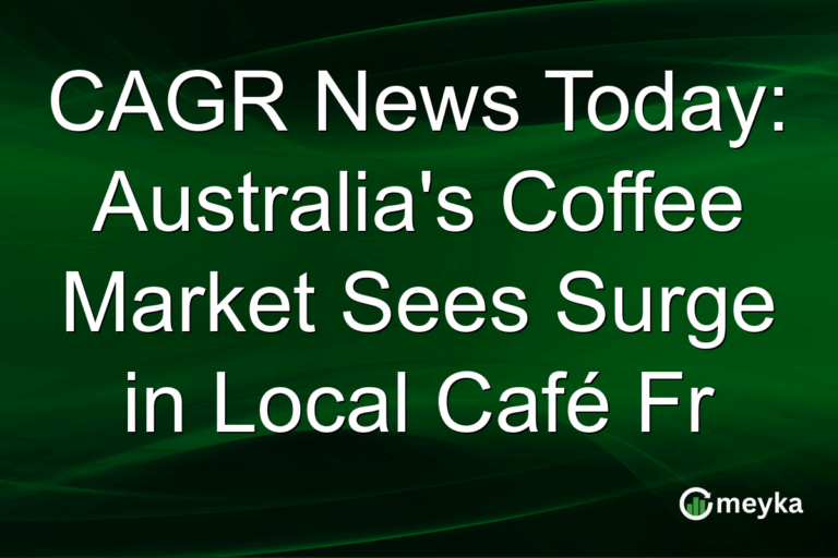 CAGR News Today: Australia's Coffee Market Sees Surge in Local Café Fr