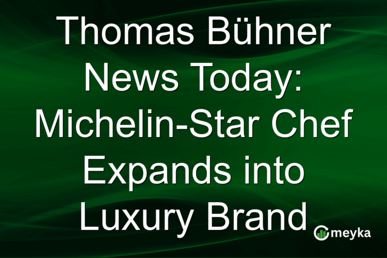 Thomas Bühner News Today: Michelin-Star Chef Expands into Luxury Brand