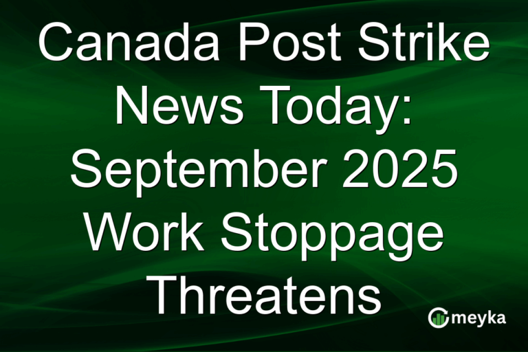 Canada Post Strike News Today: September 2025 Work Stoppage Threatens