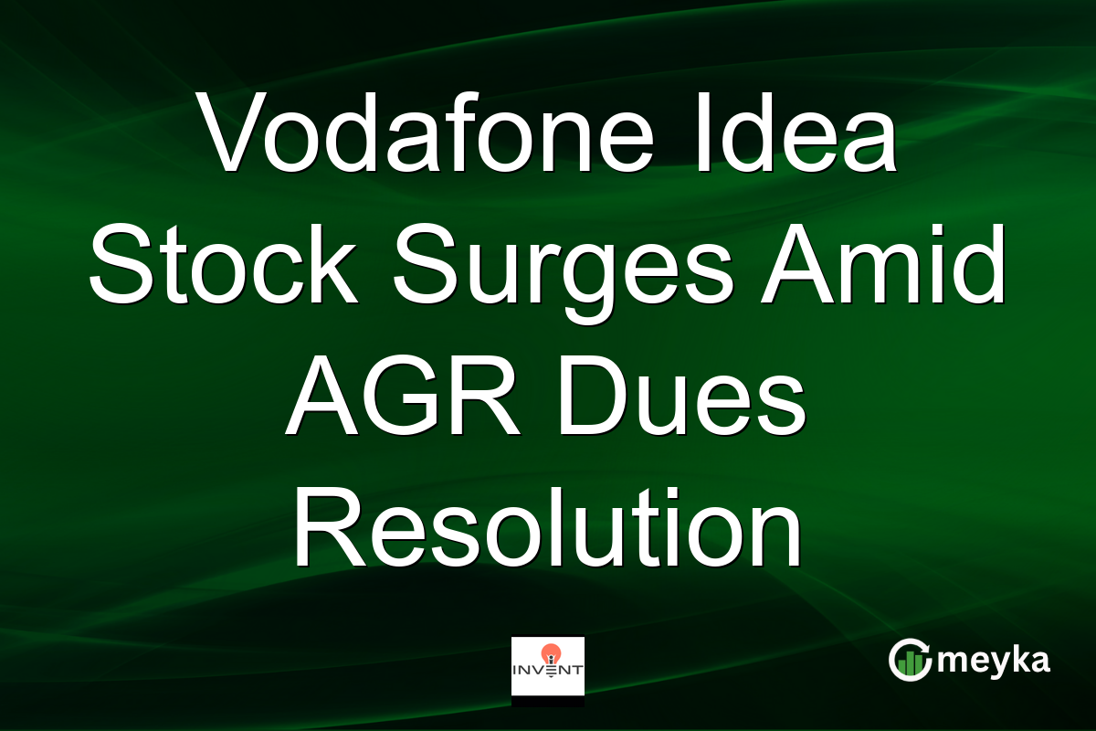 Vodafone Idea Stock Surges Amid AGR Dues Resolution