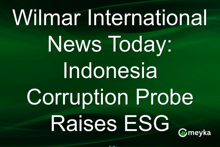 Wilmar International News Today: Indonesia Corruption Probe Raises ESG