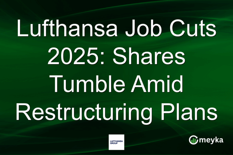 Lufthansa Job Cuts 2025: Shares Tumble Amid Restructuring Plans
