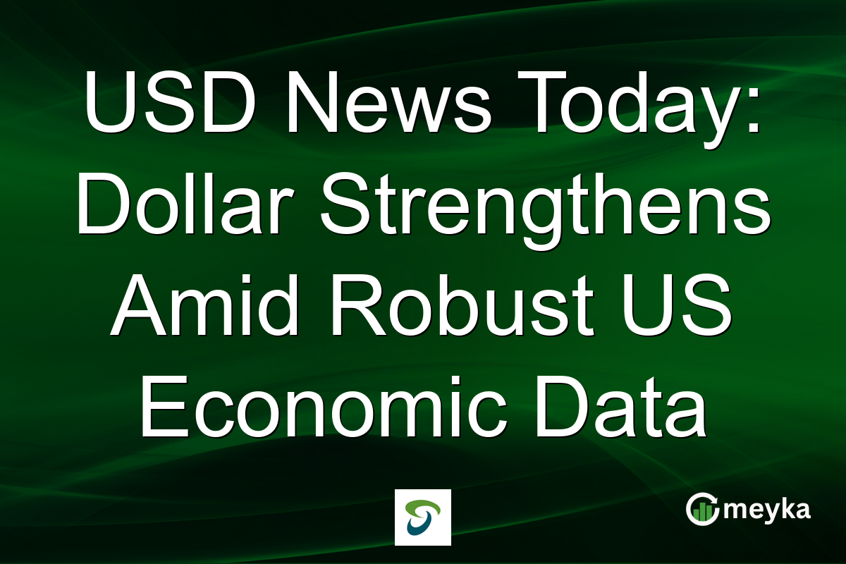 USD News Today: Dollar Strengthens Amid Robust US Economic Data