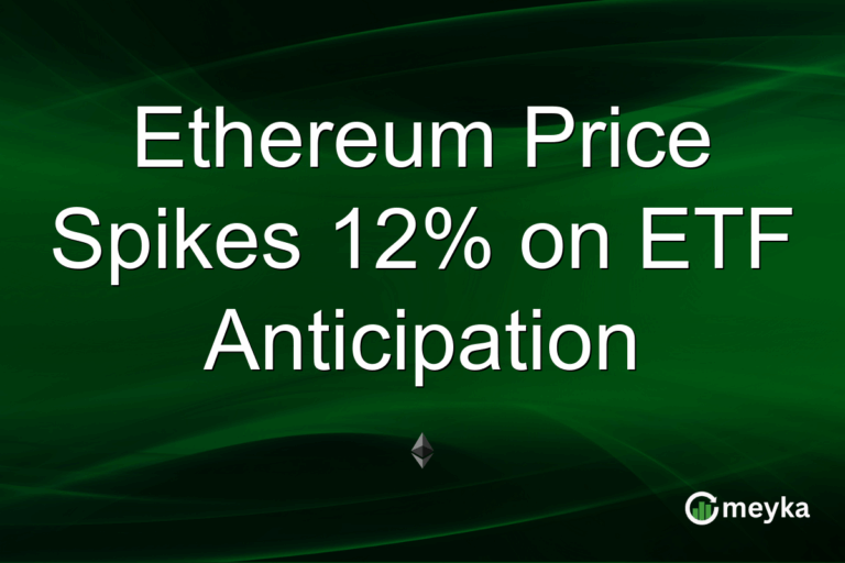 Ethereum Price Spikes 12% on ETF Anticipation