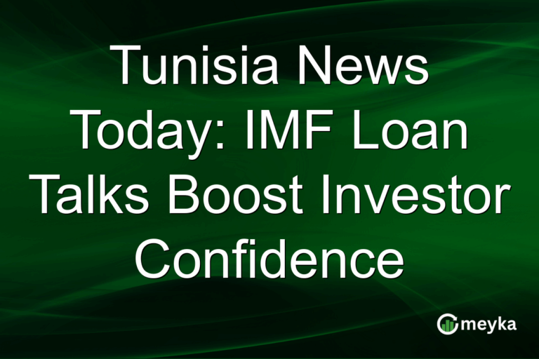 Tunisia News Today: IMF Loan Talks Boost Investor Confidence