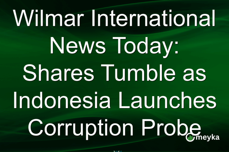 Wilmar International News Today: Shares Tumble as Indonesia Launches Corruption Probe