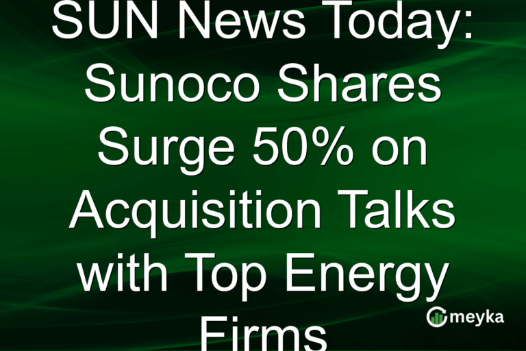 SUN News Today: Sunoco Shares Surge 50% on Acquisition Talks with Top Energy Firms
