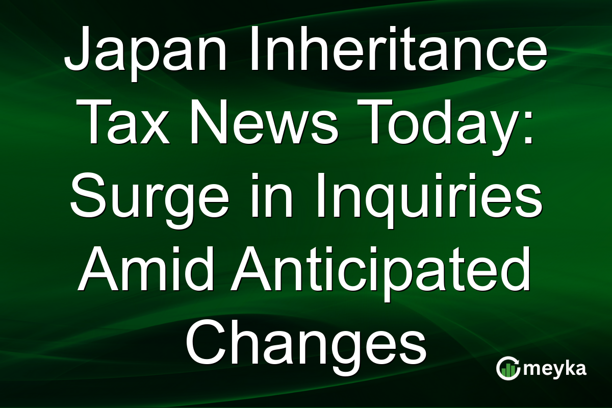 Japan Inheritance Tax News Today: Surge in Inquiries Amid Anticipated Changes