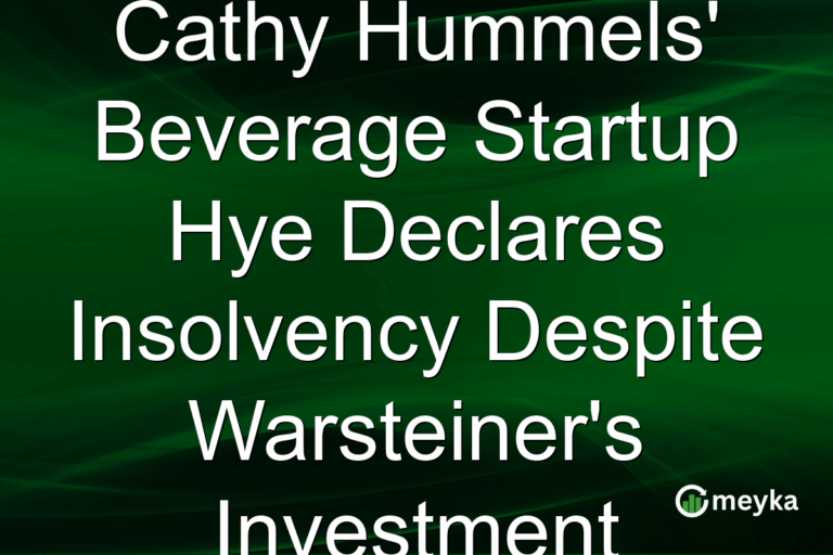 Cathy Hummels' Beverage Startup Hye Declares Insolvency Despite Warsteiner's Investment