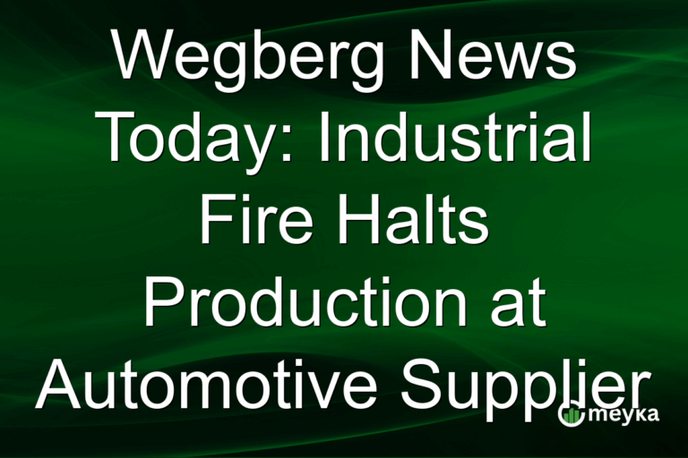 Wegberg News Today: Industrial Fire Halts Production at Automotive Supplier