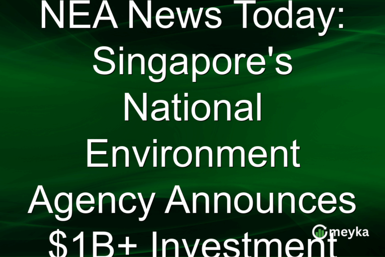 NEA News Today: Singapore's National Environment Agency Announces $1B+ Investment