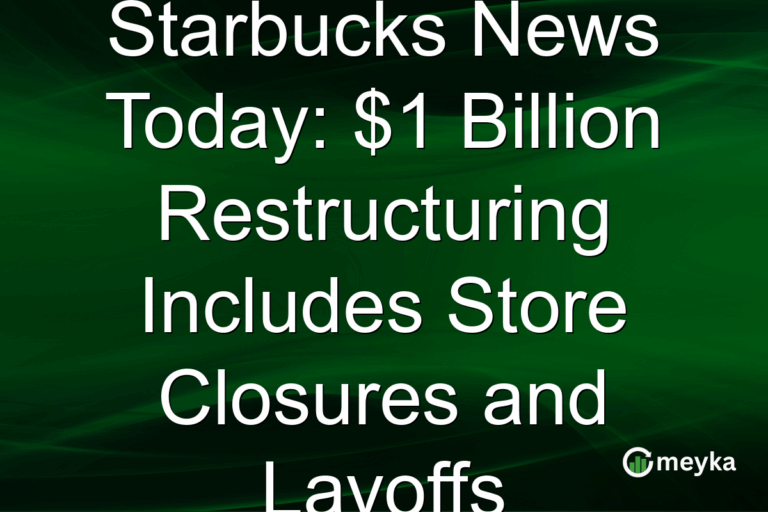 Starbucks News Today: $1 Billion Restructuring Includes Store Closures and Layoffs