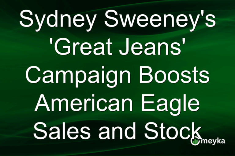 Sydney Sweeney's 'Great Jeans' Campaign Boosts American Eagle Sales and Stock
