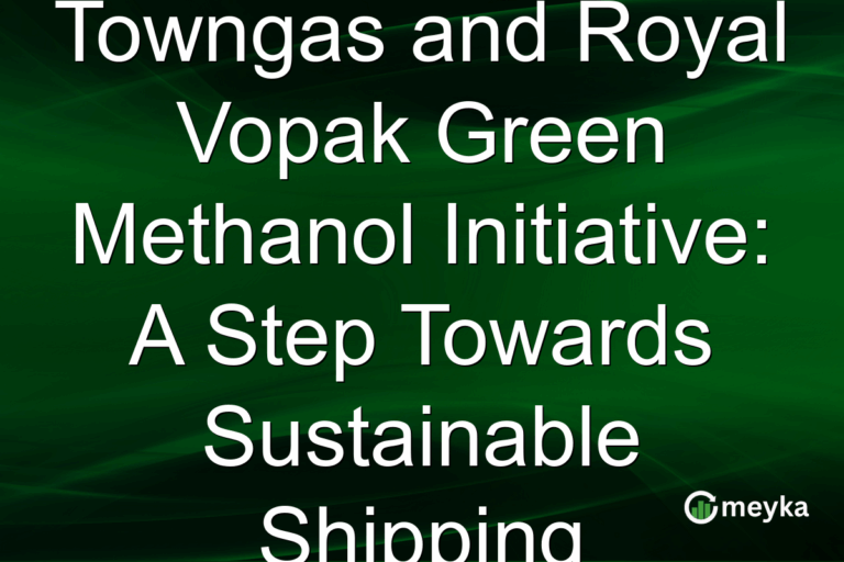 Towngas and Royal Vopak Green Methanol Initiative: A Step Towards Sustainable Shipping