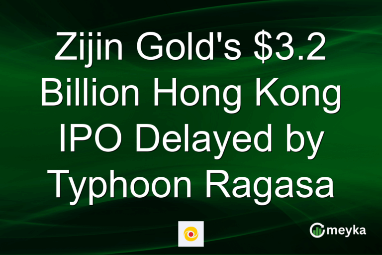 Zijin Gold's $3.2 Billion Hong Kong IPO Delayed by Typhoon Ragasa
