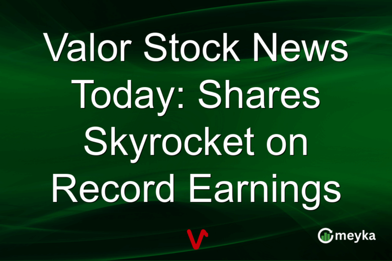 Valor Stock News Today: Shares Skyrocket on Record Earnings