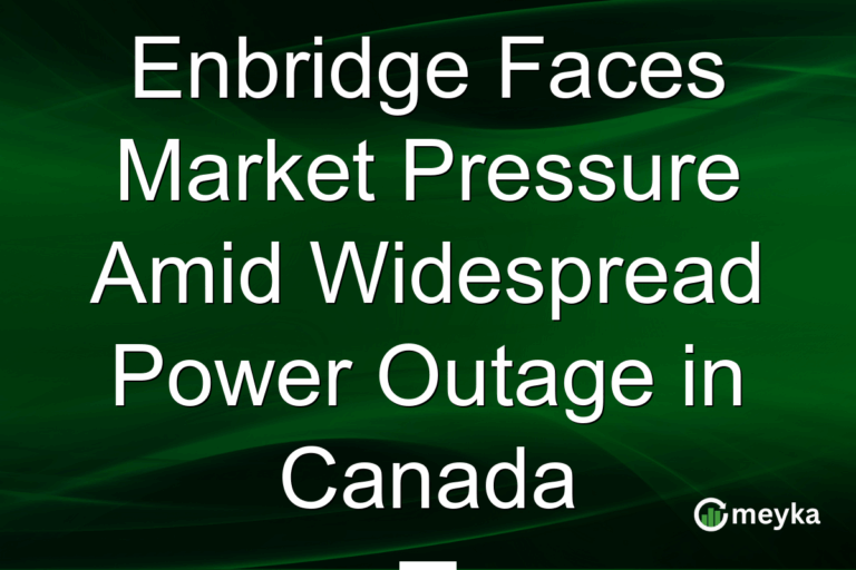 Enbridge Faces Market Pressure Amid Widespread Power Outage in Canada