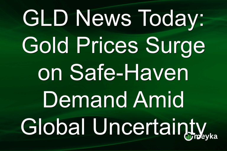 GLD News Today: Gold Prices Surge on Safe-Haven Demand Amid Global Uncertainty