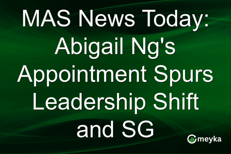 MAS News Today: Abigail Ng's Appointment Spurs Leadership Shift and SG
