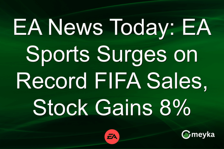 EA News Today: EA Sports Surges on Record FIFA Sales, Stock Gains 8%
