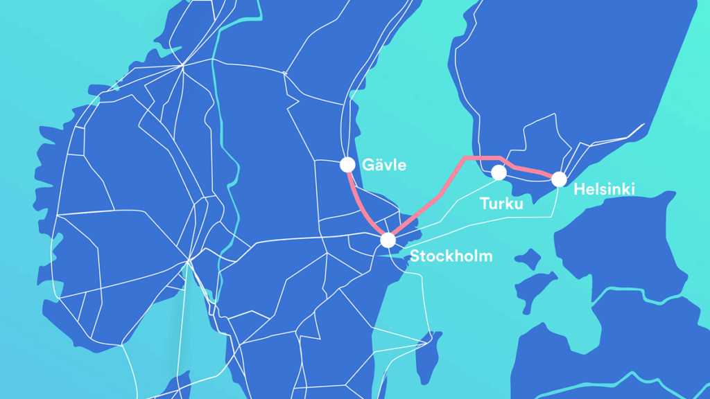 EQT Buyout Group, a Swedish private equity firm, focuses on strategic investments across Northern Europe, including key routes like Stockholm to Helsinki.