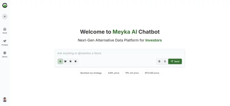 ai chatbot for stock market meyka