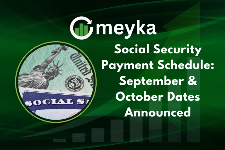 Social Security payment schedule showing September and October 2025 dates with retirees planning monthly budgets.