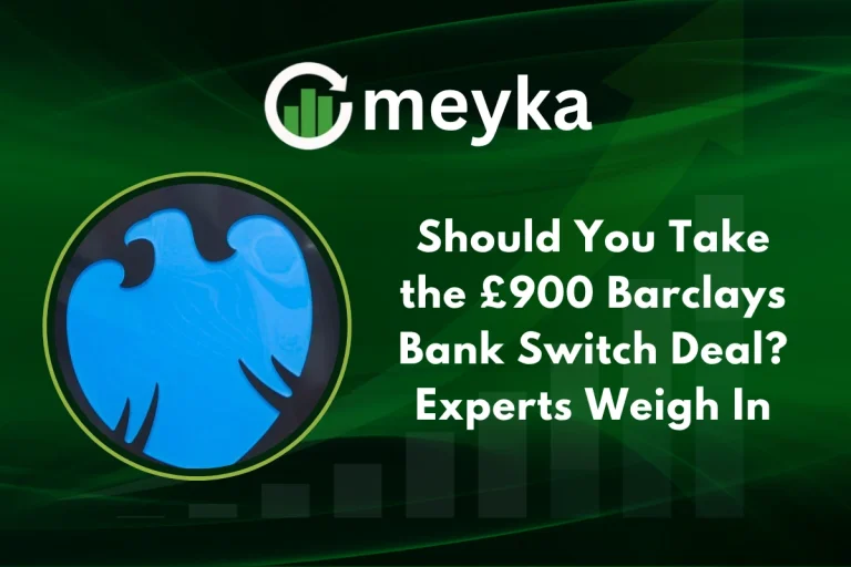 Barclays Bank £900 switch deal banner showing customers celebrating cash rewards