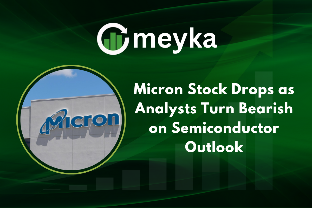 Micron Stock Drops